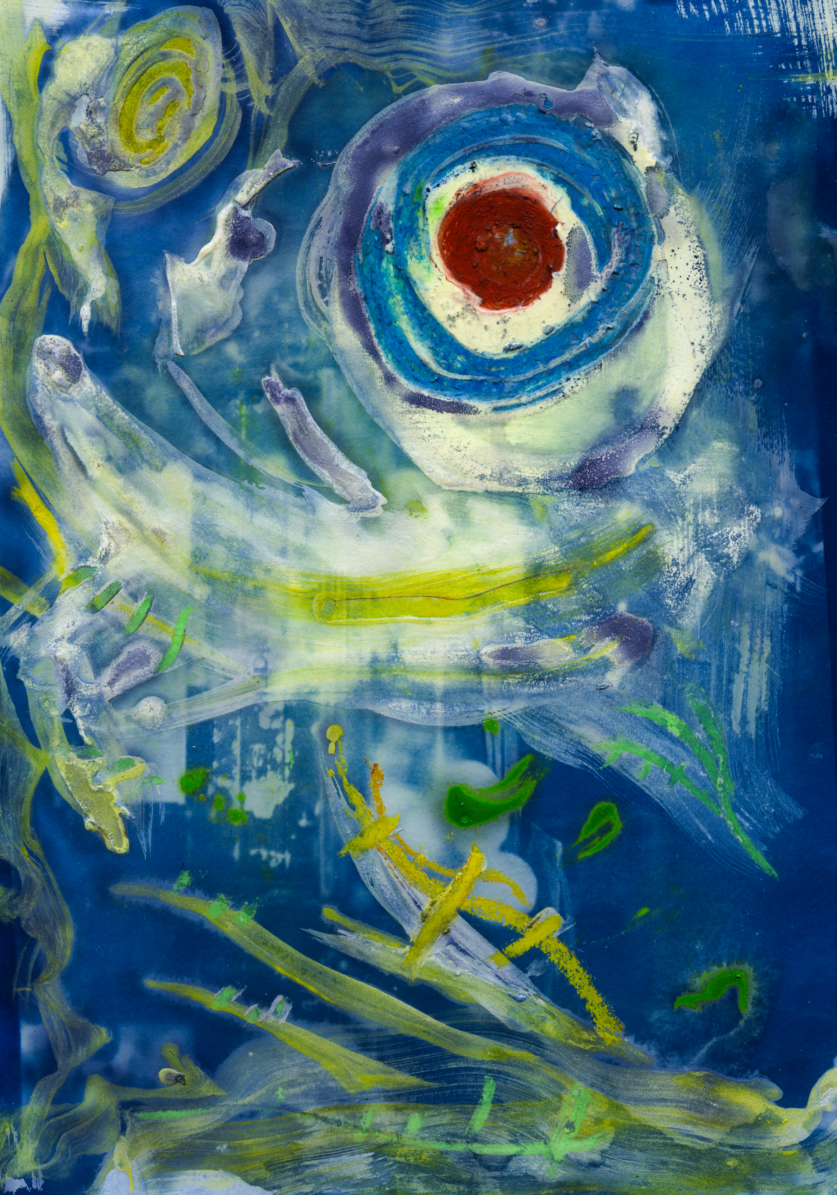 "Unreadymades" with Cyanotype