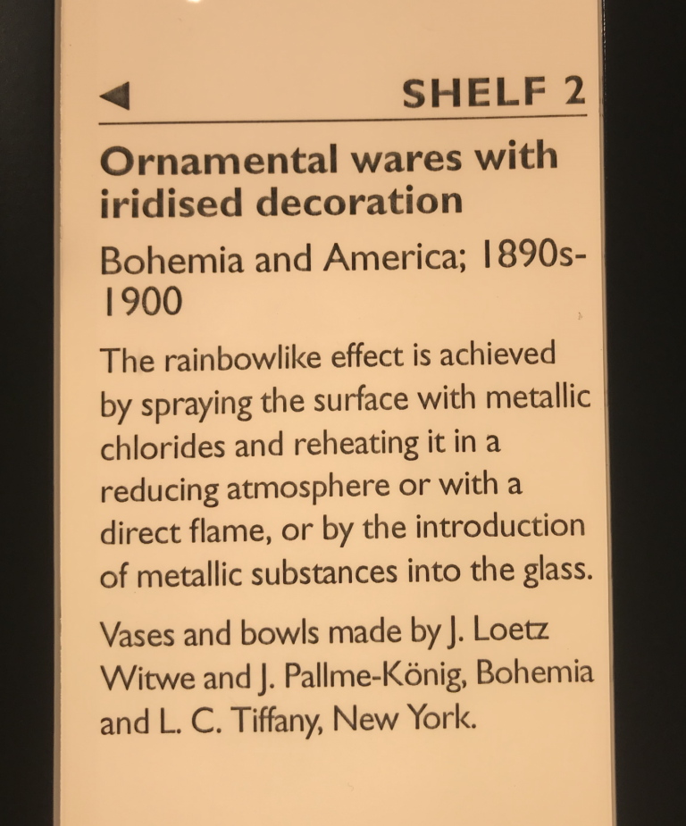 Source: V&A Museum. Photography by me. 2022