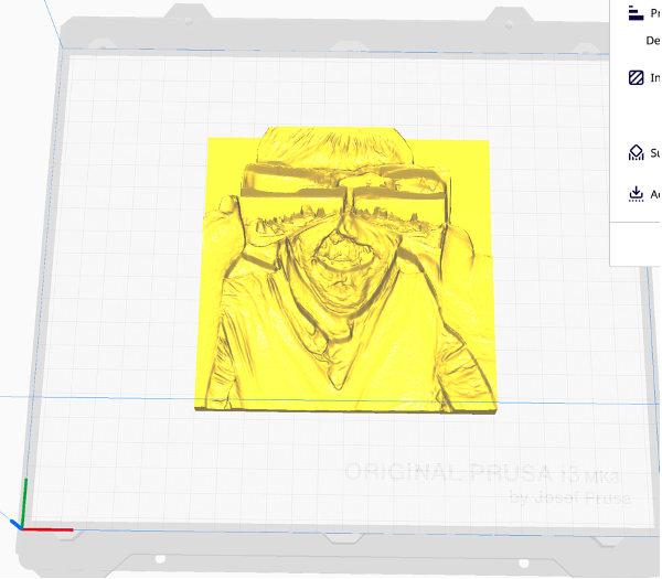 Unedited AI “Reality” render for 3D print.